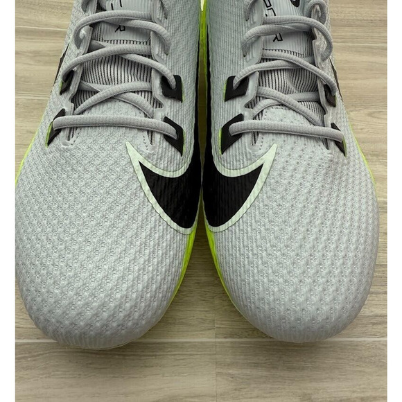 Nike Vapor Edge Speed 360 2 Men's Football Cleats Size 13 Grey Volt DA5455-004 - Picture 4 of 8